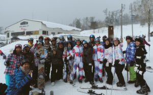 日本語中心－二月・滑雪&溫泉