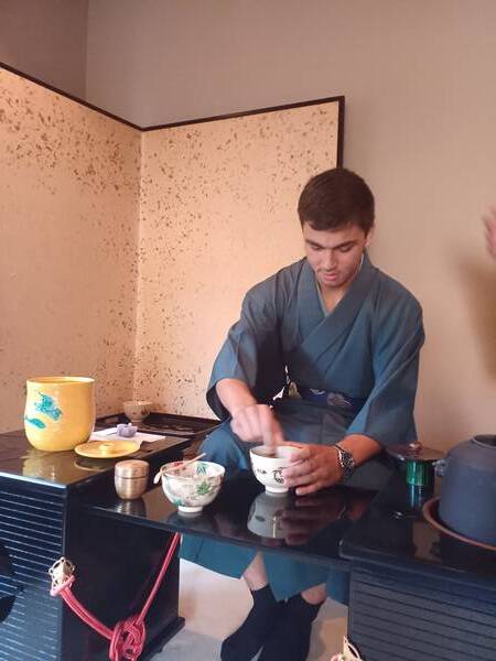Discover Kyoto Program: pottery workshop with Nihongo Center students